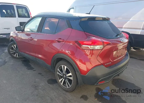 2018 Nissan Kicks Sv from USA, damaged, VIN 3N1CP5CU9JL524646